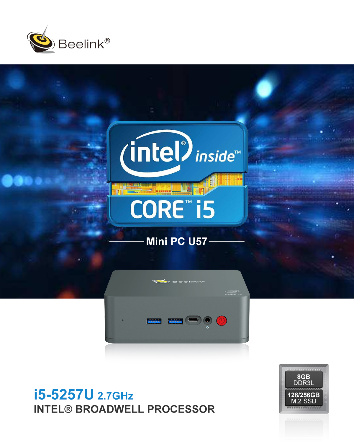 Beelink-U57-Intel-Core-i5-5257U-27GHz-8GB-256GB-SSD-1000M-LAN-58G-WIFI-bluetooth-40-USB30-Mini-PC-Su-1666058